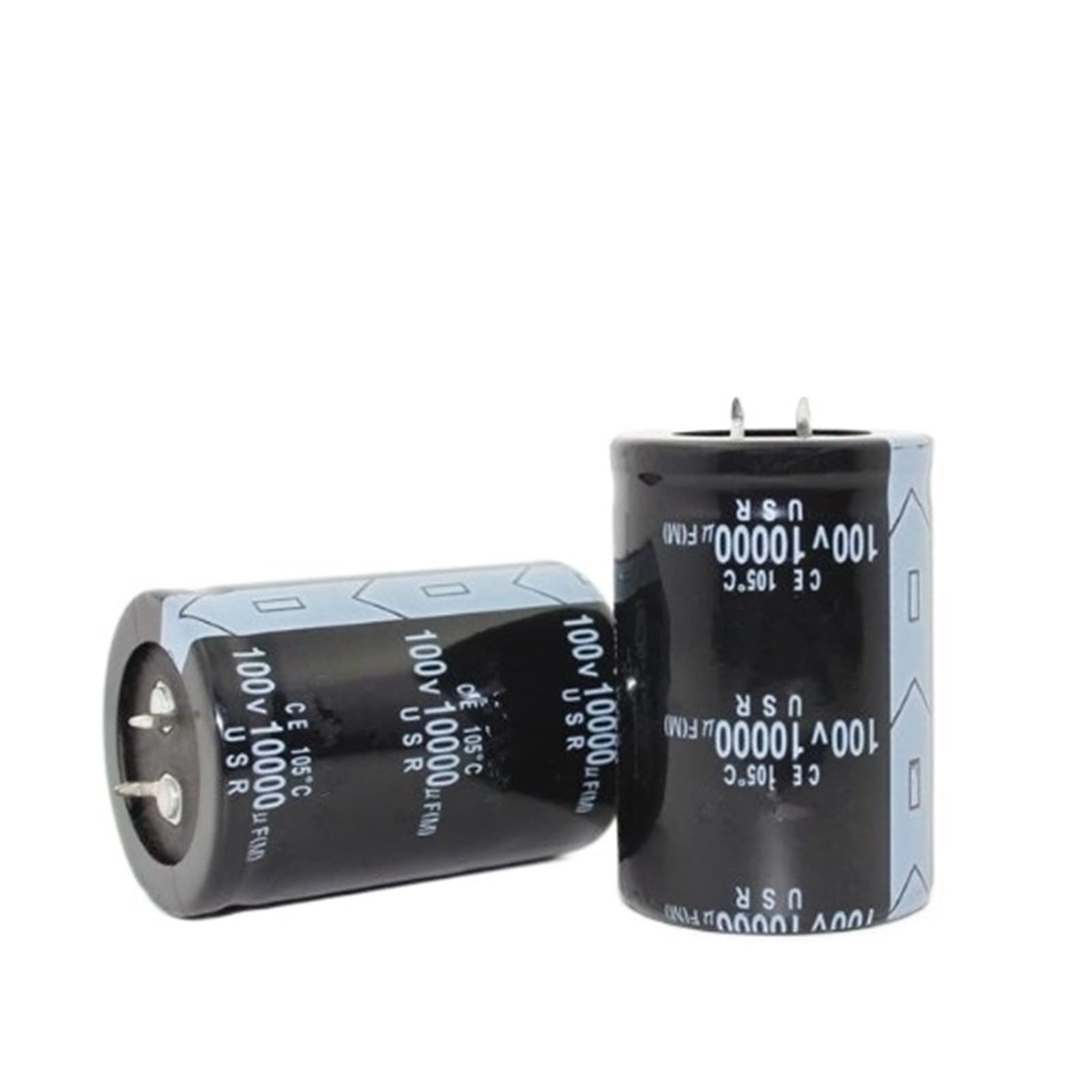 Condensateur électrolytique 10000uF 100V pour filtrage audio haute performance - Lot de 20 pièces