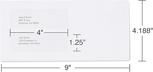 Miniatura 3 de Staples Sobres de negocios engomados, 4 316 pulgadas x 9 pulgadas, blanco, 2000cartón (St381911-Ccvs)