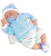 The Magic Toy Shop Bibi Doll - 20" Realistic Reborn Handmade Sleeping or Open Eyes Baby Girl/Boy ...
