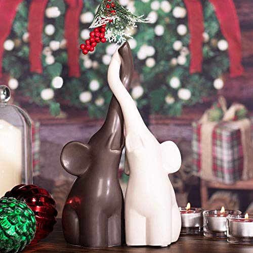 Loving-Elephants-Grey-White-Elephant-Ornaments-Ceramic-Home-Accessories-Decorative-Elephant-Figurines-Home-Decor-Gifts-MW