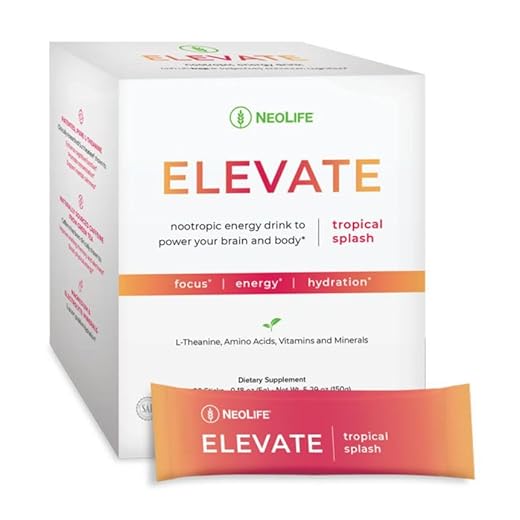 Generic Elevate - delicious nootropic energy drink carefully formulated with ingredients to boost physical energy