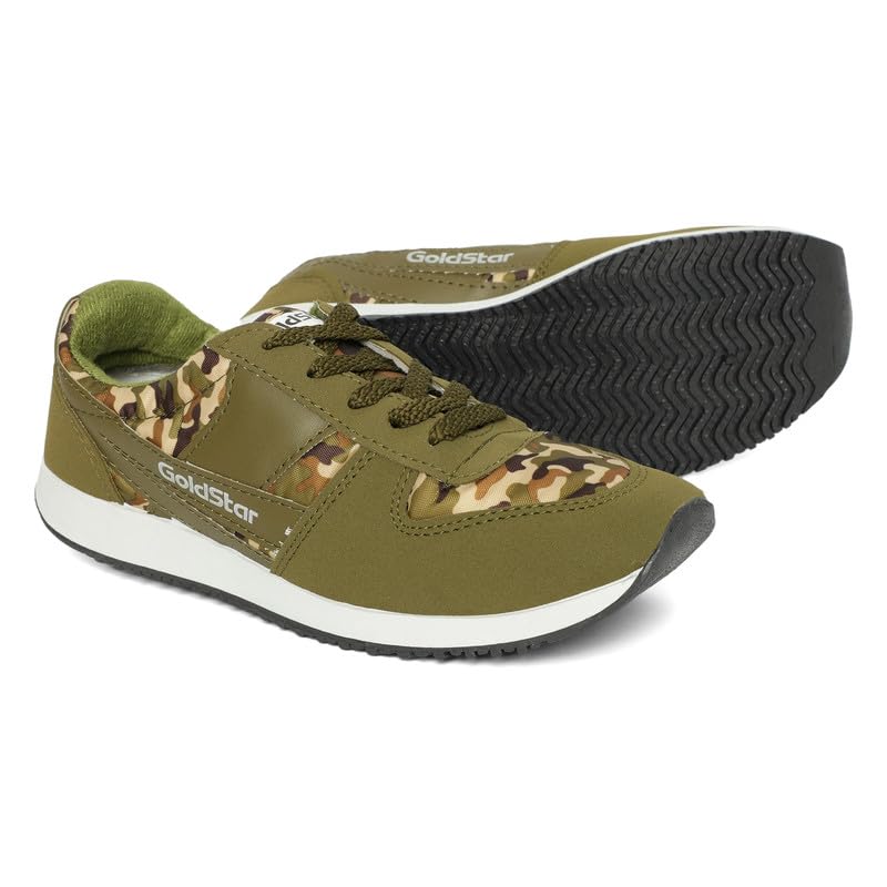 Image of GOLDSTAR 602 Men's Stylish Casual Sneakers Shoes | Lace-Up Lightweight Sports Running Shoes for Men | Comfortable Walking,Runing Gym Training, Jogging, Footwear