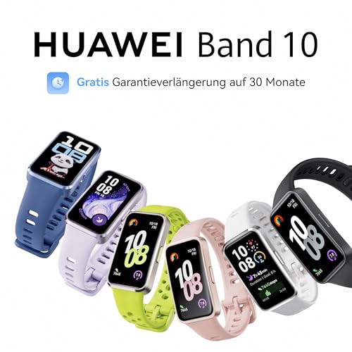 HUAWEI Band 10 Smartwatch,KI-gestütztes Fitness-Tracking,Professionelle Schlafanalyse,Bis zu 14 Tage Akkulaufzeit,Schlankes Gehäuse aus Aluminiumlegierung,iOS & Android,Blau – Bild 3