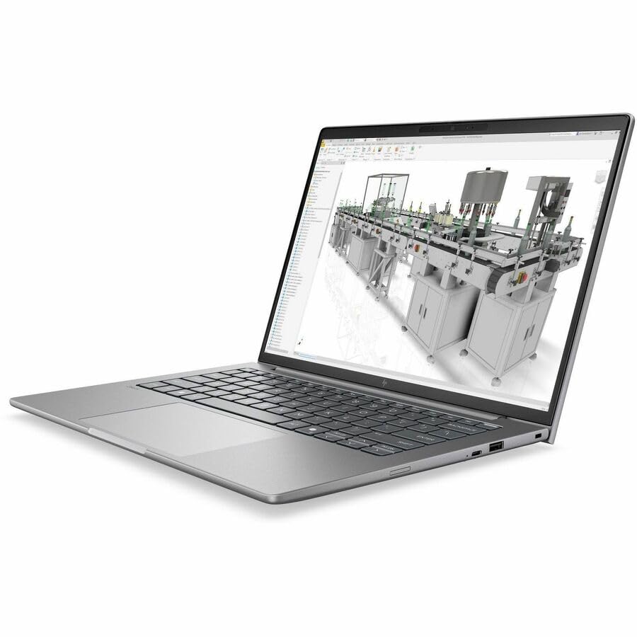 Image of HP ZBook 8 G2i 14 inch Copilot+ PC Mobile Workstation - 2.5K - 120 Hz - Intel Core Ultra 9 Series 3 386H - 64 GB - 1 TB SSD - English Keyboard - Meteor Silver Aluminum - Intel Chip - 2560 x 1600 - Windows