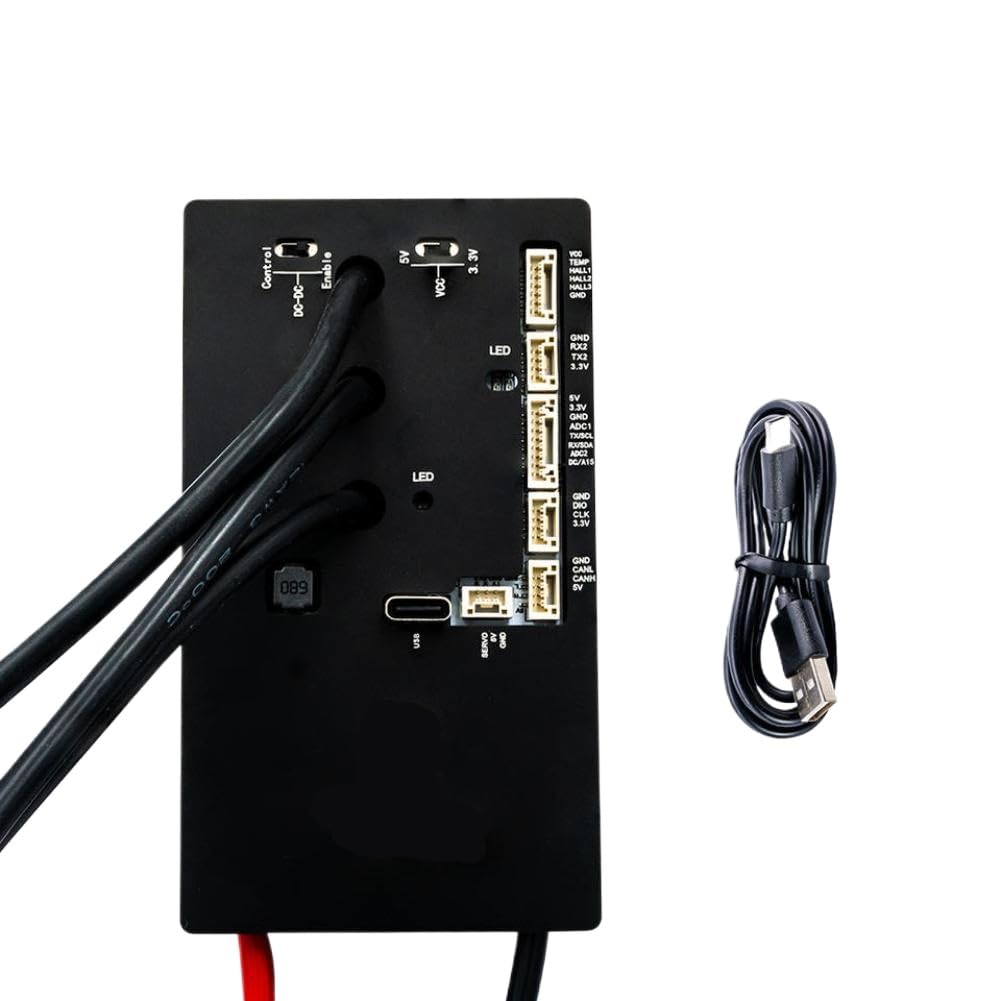 Regolatore di velocità VESC 75100 V2 84V 100A con PCB in alluminio compatibile con skateboard scooter ebike(MKSESC 75100 V2)