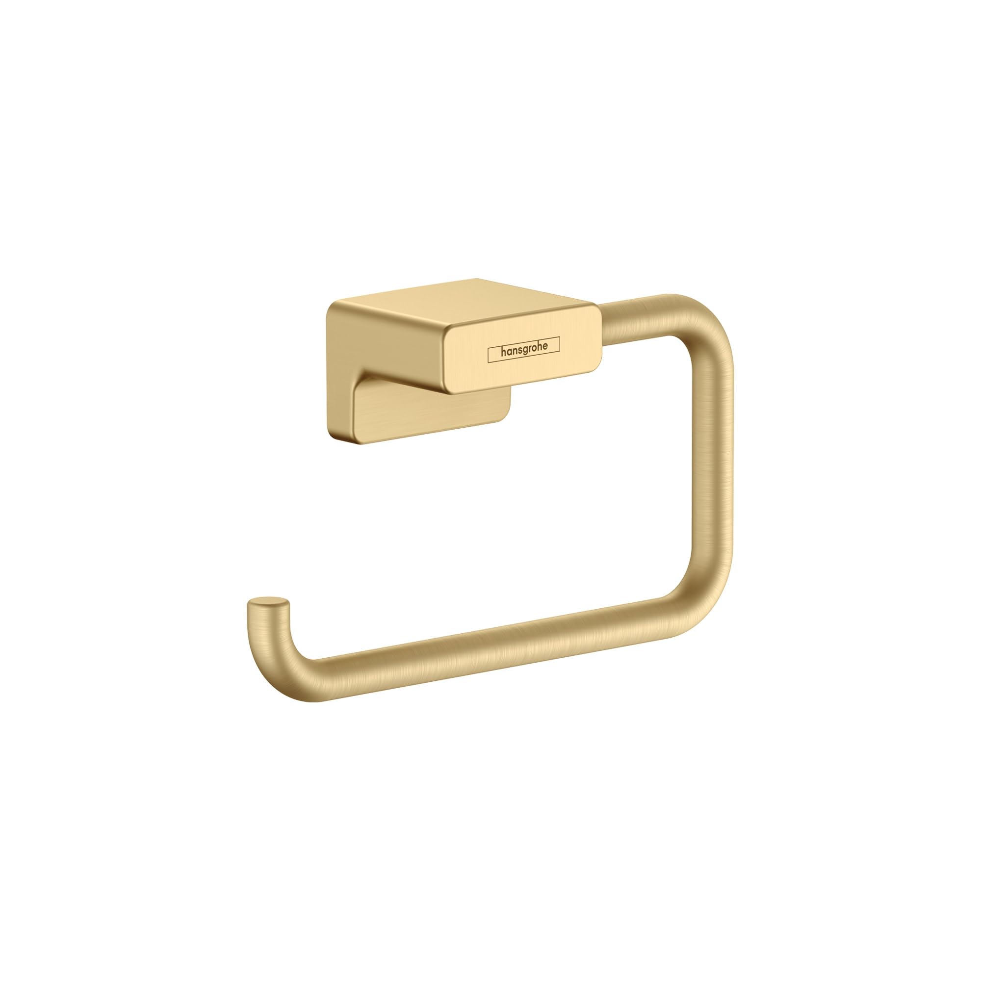hansgrohe AddStoris Toilet Paper Holder Without Cover in Brushed Nickel, 41771820 — Amazon image 4
