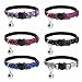 Quick Release Cat Collar Nylon Kitten Collars For Small Pets Kitten 1cm Width Cat Accessories Red Black Purple 18 to 27cm