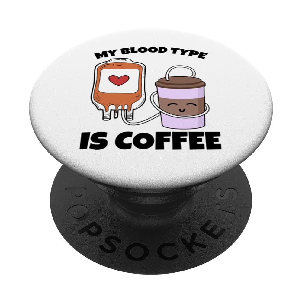 Amazon.com: My Blood Type Is Coffee Meme Caffeine Lover Coffee