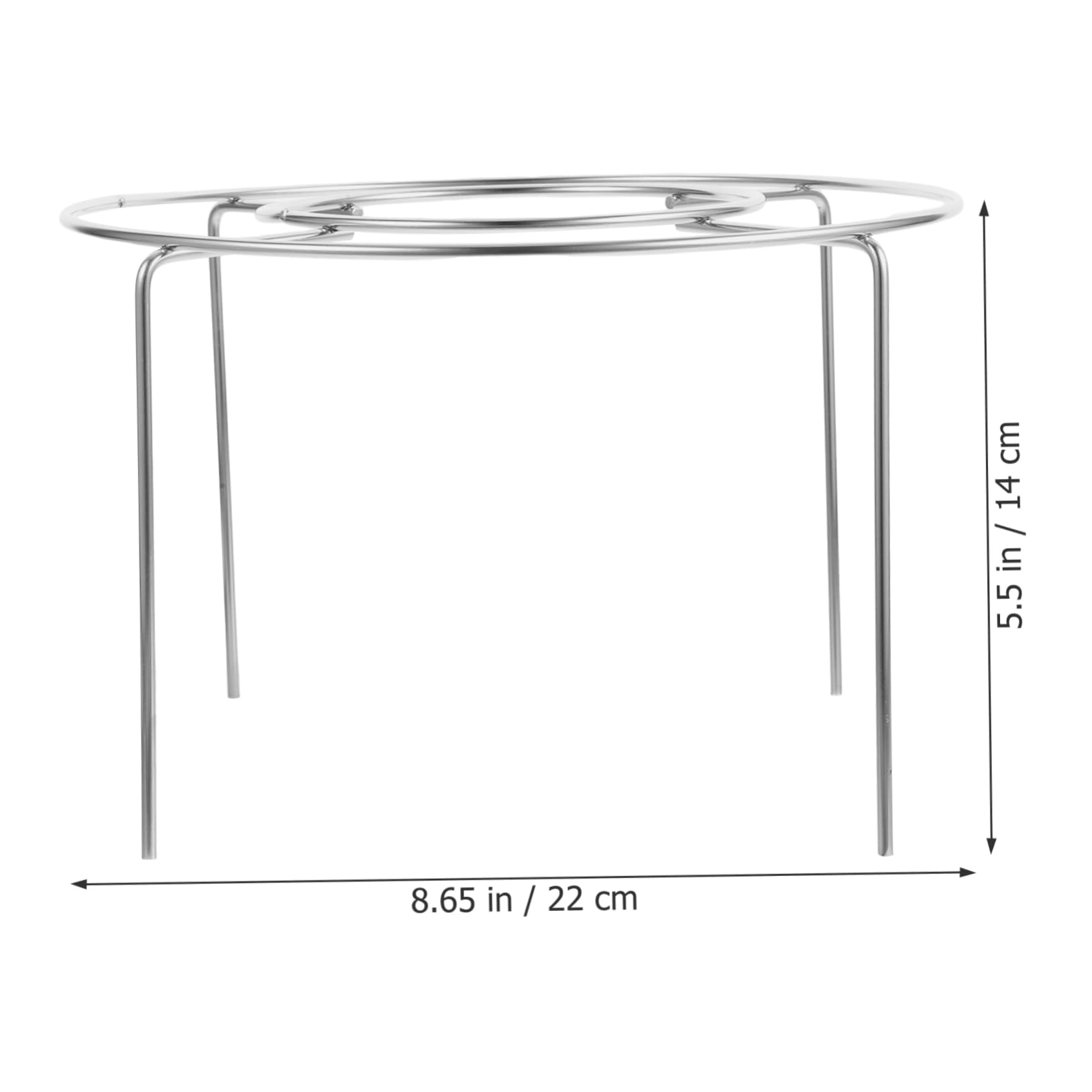 ABOOFAN Cooling Rack and Bread Wire Baking Racks Cooling Loaf Bakers Roasting Rack Kitchen Baking Rack Baking Cooling Holder Rack for Oven Cake Drying Rack 304 Stainless Steel Silver