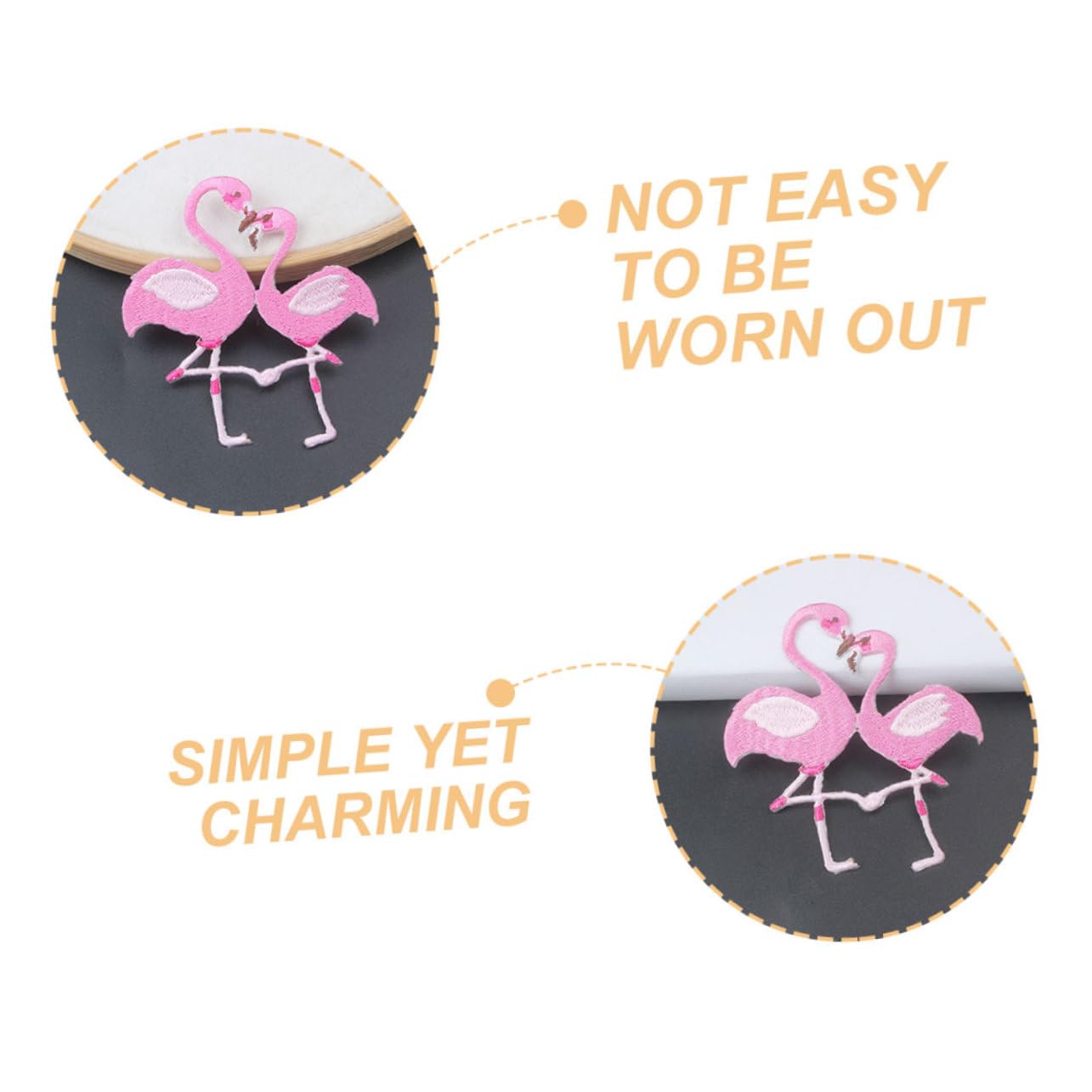Angoily 5 Set Toppe Adesive Ricamate Per Cucire E Stirare Applicazioni Decorative Per Abbigliamento E Borse Per Progetti Fai Da Te E Riparazioni Vestiti 10 Pezzi * 5