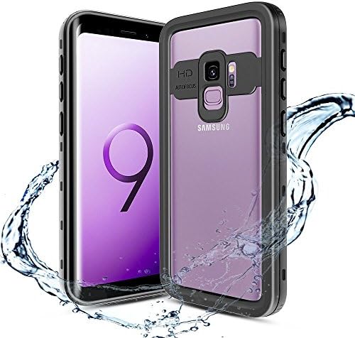 XBK Samsung Galaxy S9 Case, Waterproof Case with Built-in Screen Protector, Full-Body Rugged Resistant Protective Hard Cover Case for Galaxy S9 (2018)