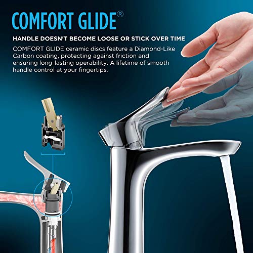 Toto Tlg03303U#Cp Gs 1.2 Gpm Single Handle Semi Vessel Bathroom Sink Faucet, Polished Chrome #TOP1