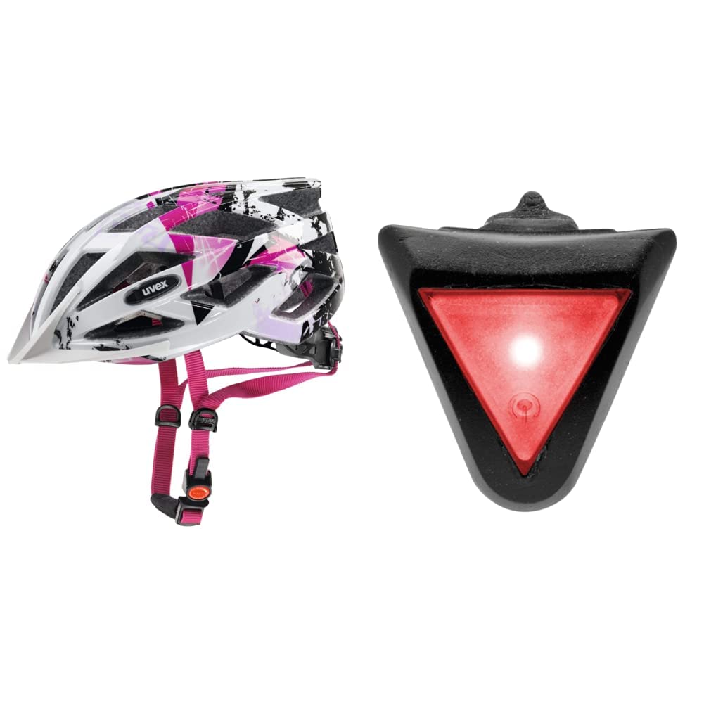 uvex airwing fahrradhelm Unisex – Erwachsene air Wing Fahrradhelm, White-pink, 56-60 cm & Unisex Fahrradhelm Damen Upway – so kauft Größe:44/L28