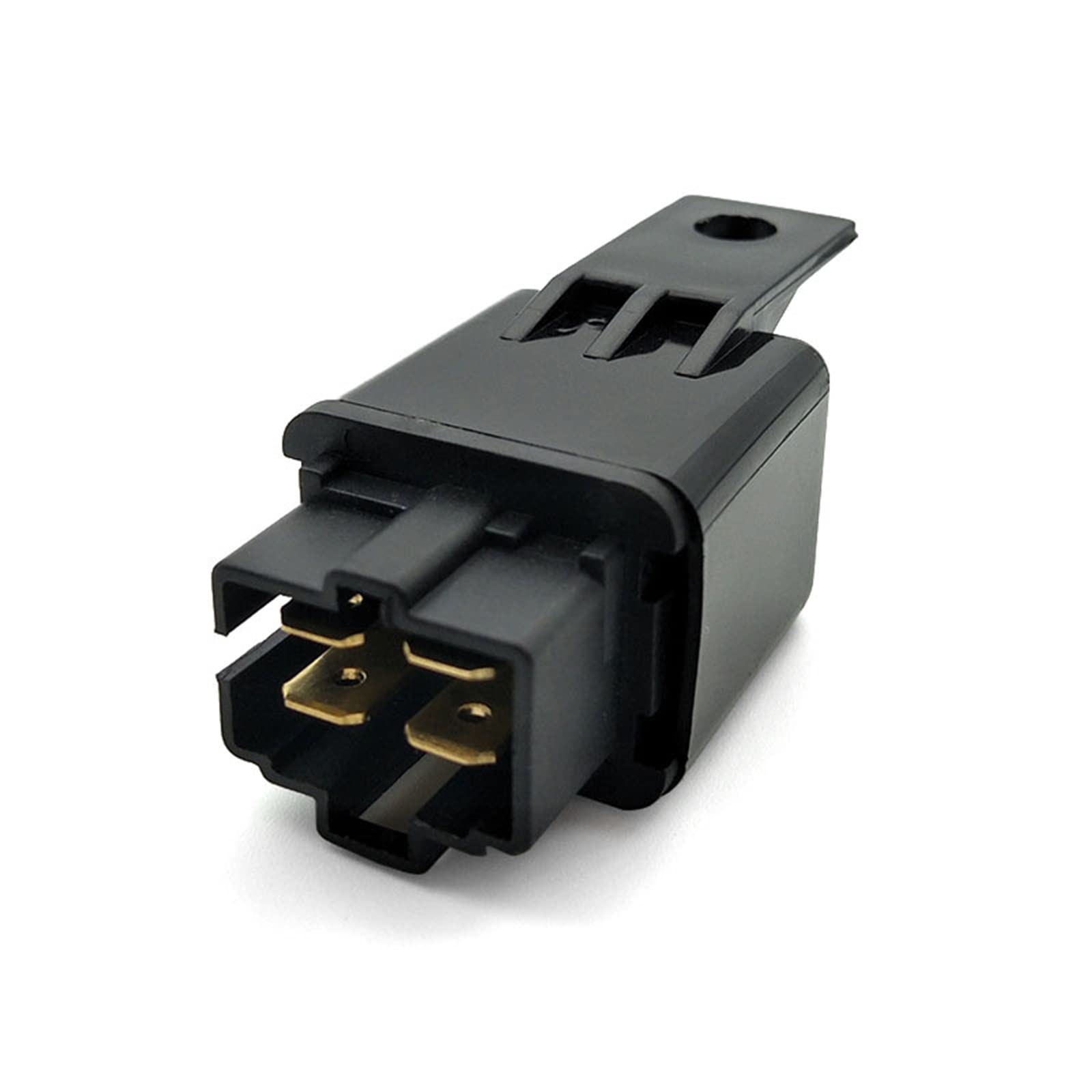 Przekaźnik do samochodów ciężarowych 2 szt. DC 12 V / 24 V 40 A NO 4 piny otwór montażowy 6,5 mm wtyczka