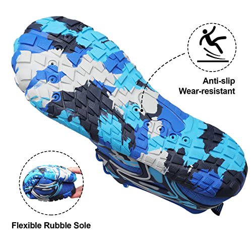 Image of XIHALOOK Athletic Hiking Water Shoes Womens Mens Quick Dry Barefoot for Beach Walking Kayaking Surfing Training