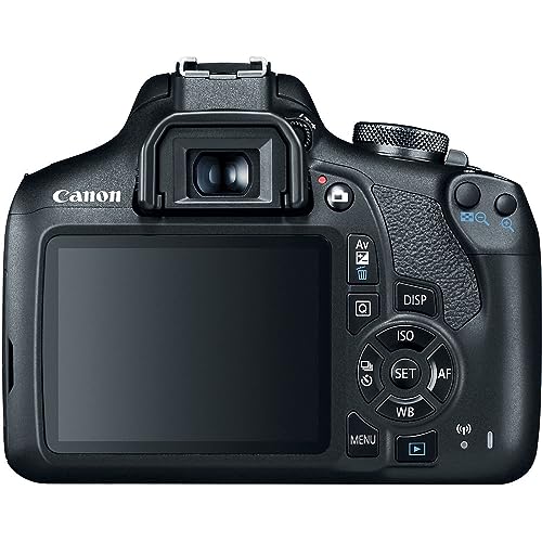 Canon EOS Rebel T7 DSLR Camera with 18-55mm Lens Bundled with 64GB Memory Card + Camera Bag + 58mm UV Filter + Microfiber Cleaning Cloth (5 Items) by Canon - Image 4