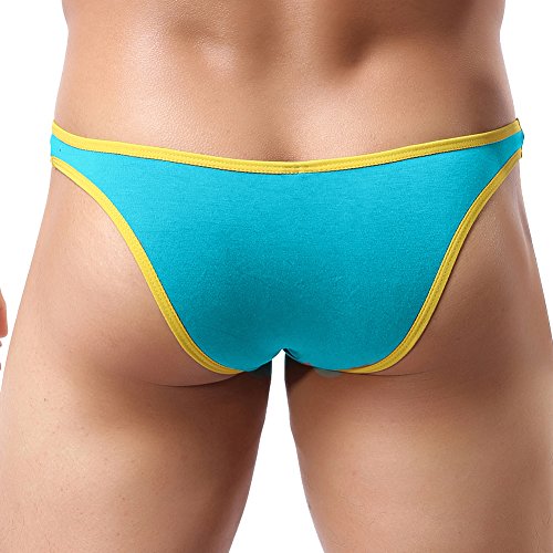 iKingsky Men's Low Rise Modal Bikini Briefs Sexy Brazilian Back Mens Underwear4
