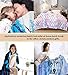 uideazone Women Mens Flannel Fleece Blanket Hoodie Wearable Super Soft Throw Blanket Hot Stamping Pattern Microfiber Fleece Throw for Sofa Couch Twin Size