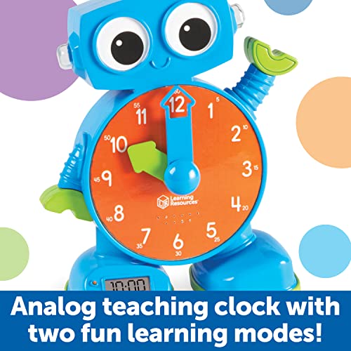 Learning Resources Tock The Learning Clock - 1 Piece, Ages 3 ...