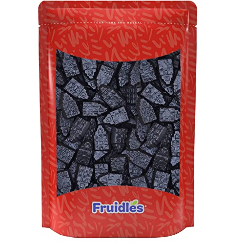 Licorice Canal Houses, Soft Chewy Licorice Gummy Candy, Dutch Jelly Candies, Non-Gmo (Half-Pound) #TOP2