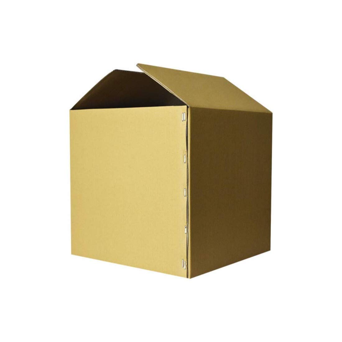 MyBoxes Golden Yellow Corrugated 5Ply Box Pack of 5 Boxes in 12 * 12 * 12 Inches for Moving/Shipping/Storage/Heavy Duty use
