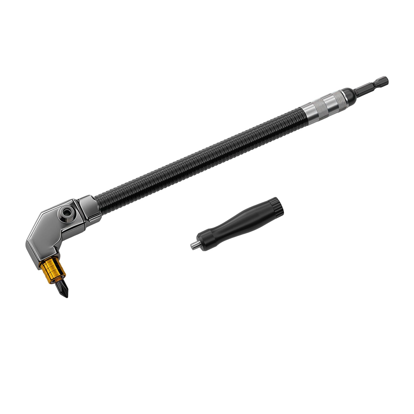 Detachable 90 Degree Screwdriver Right Angled Drill Attachment Socket Adapter for Use Drill Driver Ergonomic Hand Tool Bit