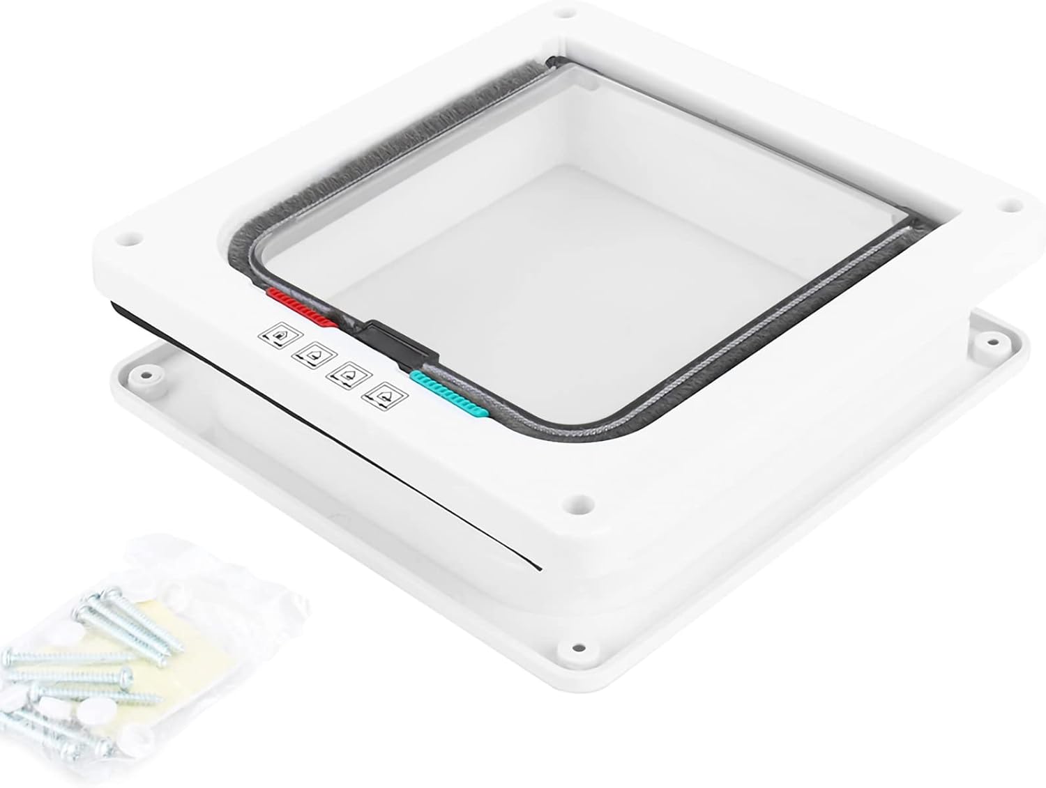 Medium Cat Flap Door, Strong and Safe Weather Resistant