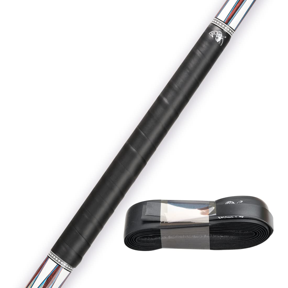 KONLLEN Billiard Cue PU Grip Protector Butt Sleeve Pool Cue Carom Snooker Cue 150cm Billiards Accessories