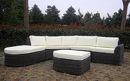 Preisvergleich Produktbild Baidani Rattan Garten Lounge Garnitur Victory