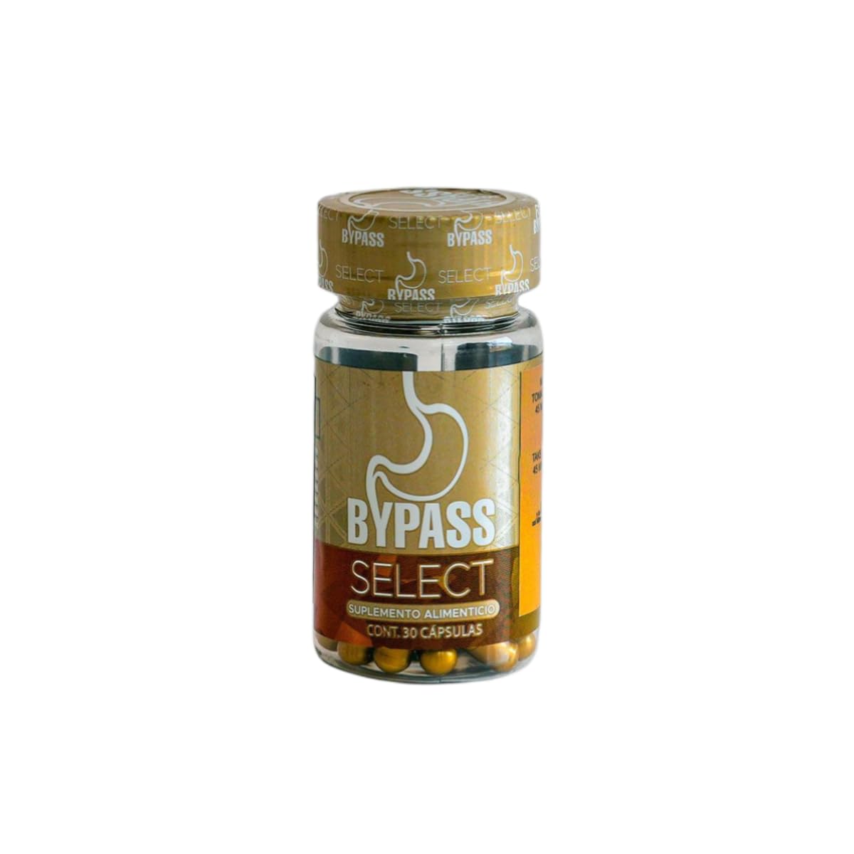 Bypass Select - Destroys accumulated Fat, 1 Bottle of 30 Capsules