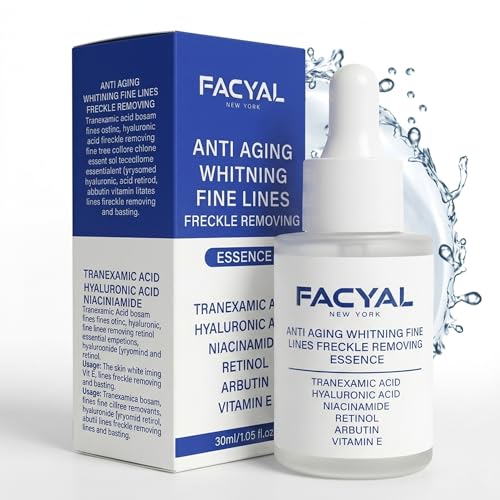 Facyal Anti Aging Face Serum – 30ml | Brightening Anti Aging Serum with Tranexamic Acid,...