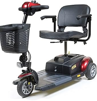 Golden Technologies 2015 Buzzaround XL 3 Wheel Mobility Scooter in Red - GB117