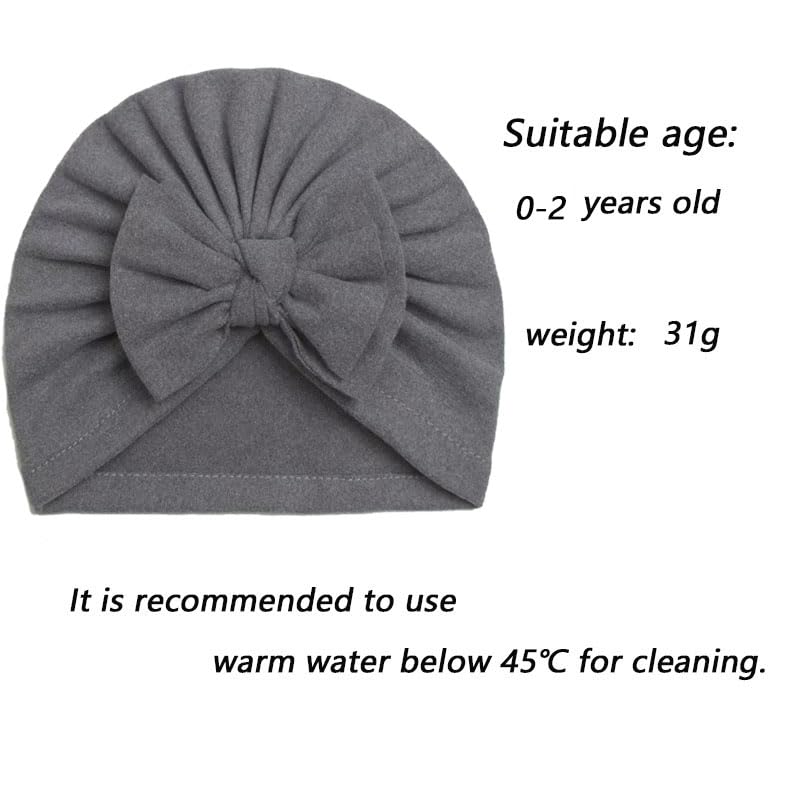Baby hat, Baby Sleeping hat, Windproof hat, Suitable for households to wear, Simple and Convenient for Outdoor Travel Gray