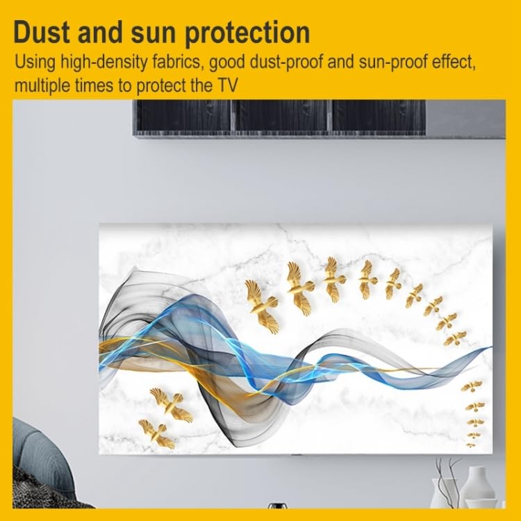 ELECTROPRIME Compatiable for Household Cloth Dust-Proof Cover for Television,  Size:52 inch(Resplendent) : Amazon.in: Electronics