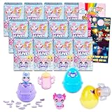 Hatchimals Blind Boxes for Girls - 12 Pk Bundle with Hatchimals Mystery Eggs with Stickers & More | Hatchimals Eggs for Girls Mystery Characters Party Favors Easter Basket Stuffers