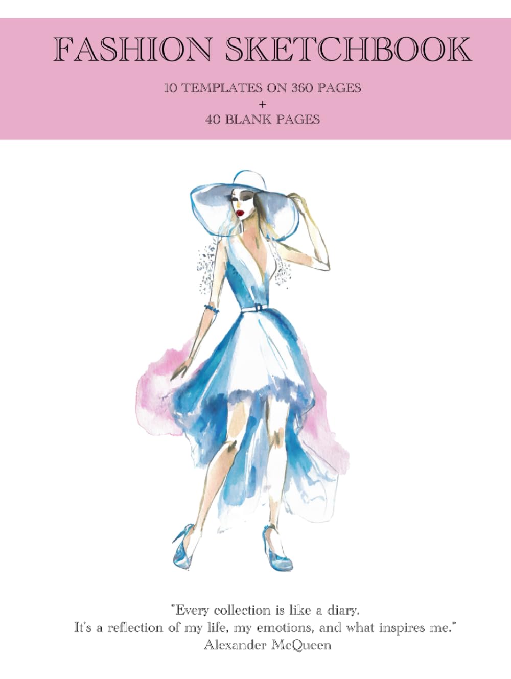 Carnet de croquis de mode pour en finir avec les dessins disproportionnés