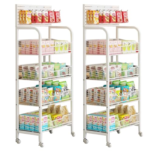Étagère à chips en métal à suspendre, présentoir de comptoir 50 x 27 cm