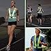 Reflective Vest & Belt Safety Set (4-Piece) – High-Visibility Adjustable Elastic Vest, 360° Glow Belt & 2 Reflective Armbands – Running, Cycling, Walking, Jogging, Outdoor Work