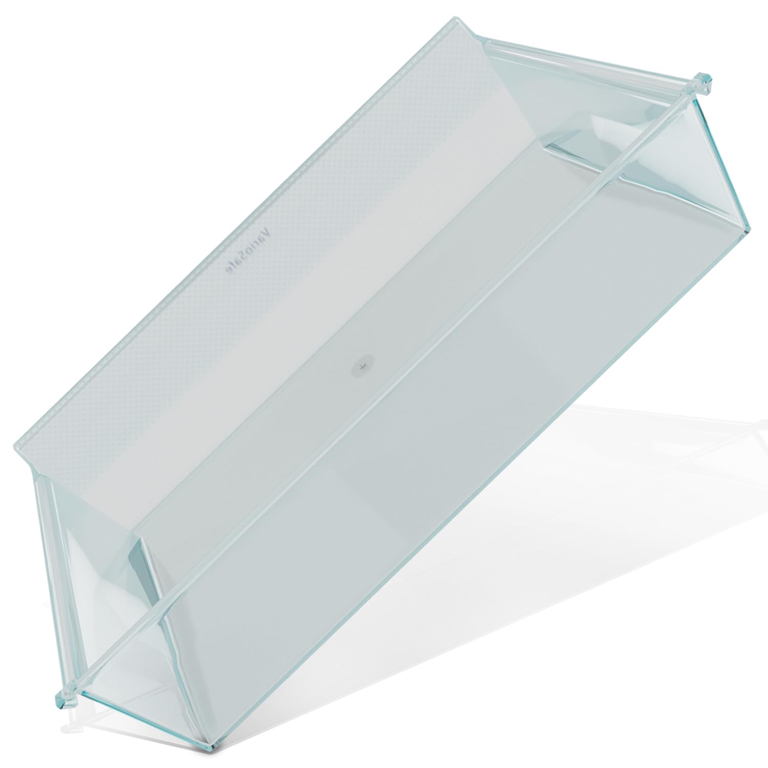VIOKS Cajón de repuesto para cajón Liеbherr 9791652, 405 x 283 x 88 mm, para frigorífico, cajón o compartimento para verduras, nevera para nevera y congelador