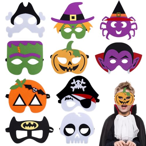 mizikuu Máscaras para Niños, 10 Piezas Máscaras...