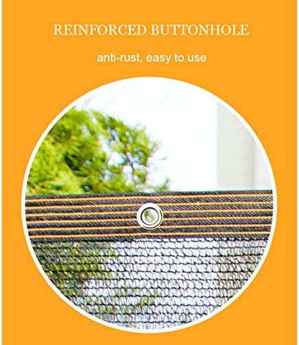 Sunshade Net Protection Screen for Plants and Flowers Balcony Garden Privacy Mesh with Anti Aging Technology