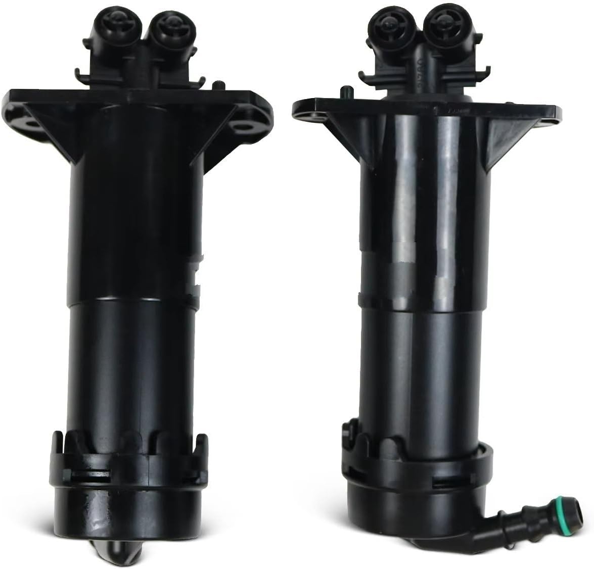 Car Bumper Headlamp Washer Nozzle Cover for Q7 2007 2008 2009 2010 2011 2012 2013 2014 2015 Car Front Headlight Washer System Nozzle Lift Cylinder