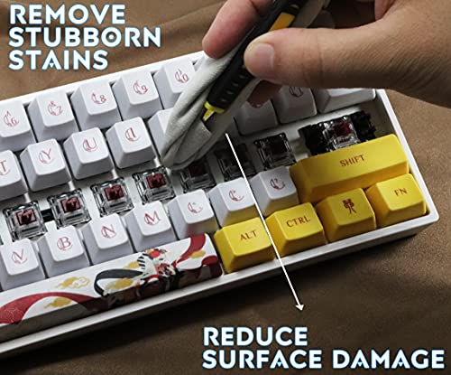 Keyboard Cleaner Sets Switch Keycaps Puller Flat File For Mechanical Keyboard Cleaning Kits Small Brushes For Clean Computer Keyboard Dust Off Pc Cleaning Tools #TOP1