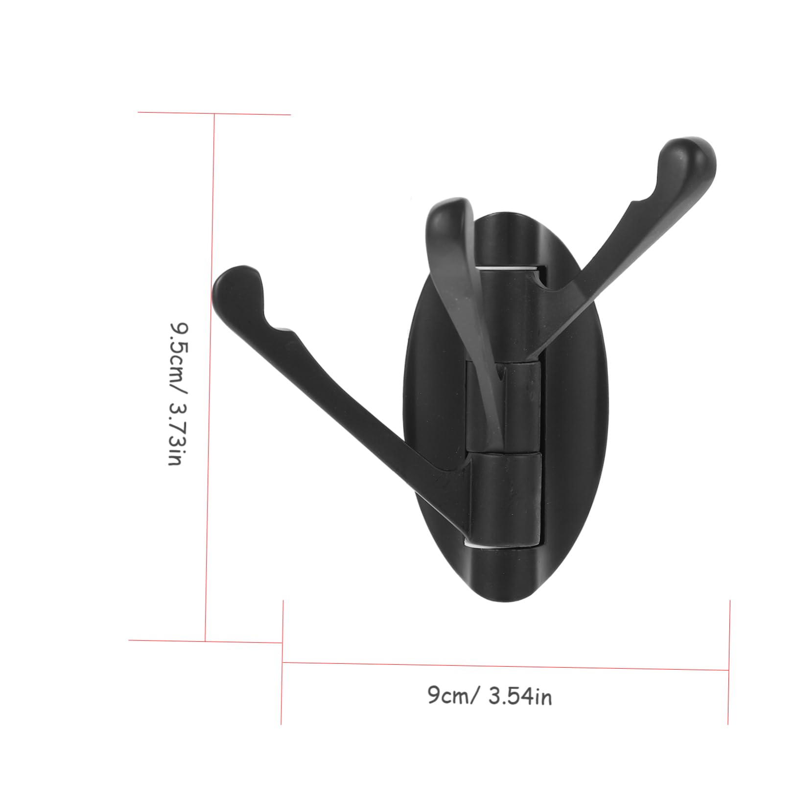 Angoily 5pezzi Gancio Appendiabiti Girevole Metallo Con Bracci Rotanti Supporto Murale Per Asciugamani e Abbigliamento Facile Installazione Per Bagno e Cucina Design Elegante e Funzionale