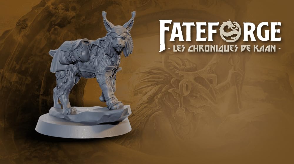 Don't Panic Games | Fateforge : Les Chroniques de Kaan - Gardiens des bêtes (Extension) | Jeu de société | À partir de 14 Ans | 1 à 4 Joueurs | 60 Minutes