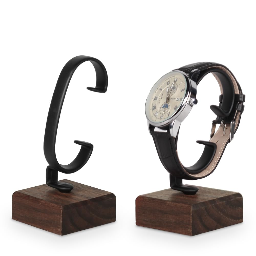 Amazon.co.jp: Baskiss 時計スタンド 腕時計 スタンド Cリング
