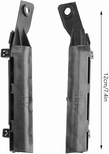 Miniatura 2 de Soporte de parachoques delantero, 2 piezas de soporte de parachoques delantero para Versa 2007-2012 pieza de modificación de automóvil, accesorios