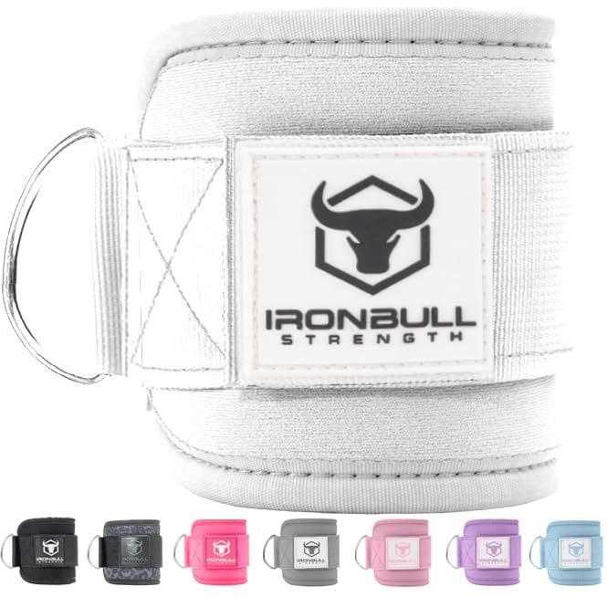 Women's Ankle Strap for Cable Machines & Resistance Bands: Gym & Home Workout Cuff Attachment for Leg Extensions, Kickbacks, Hip Abductors - Booty