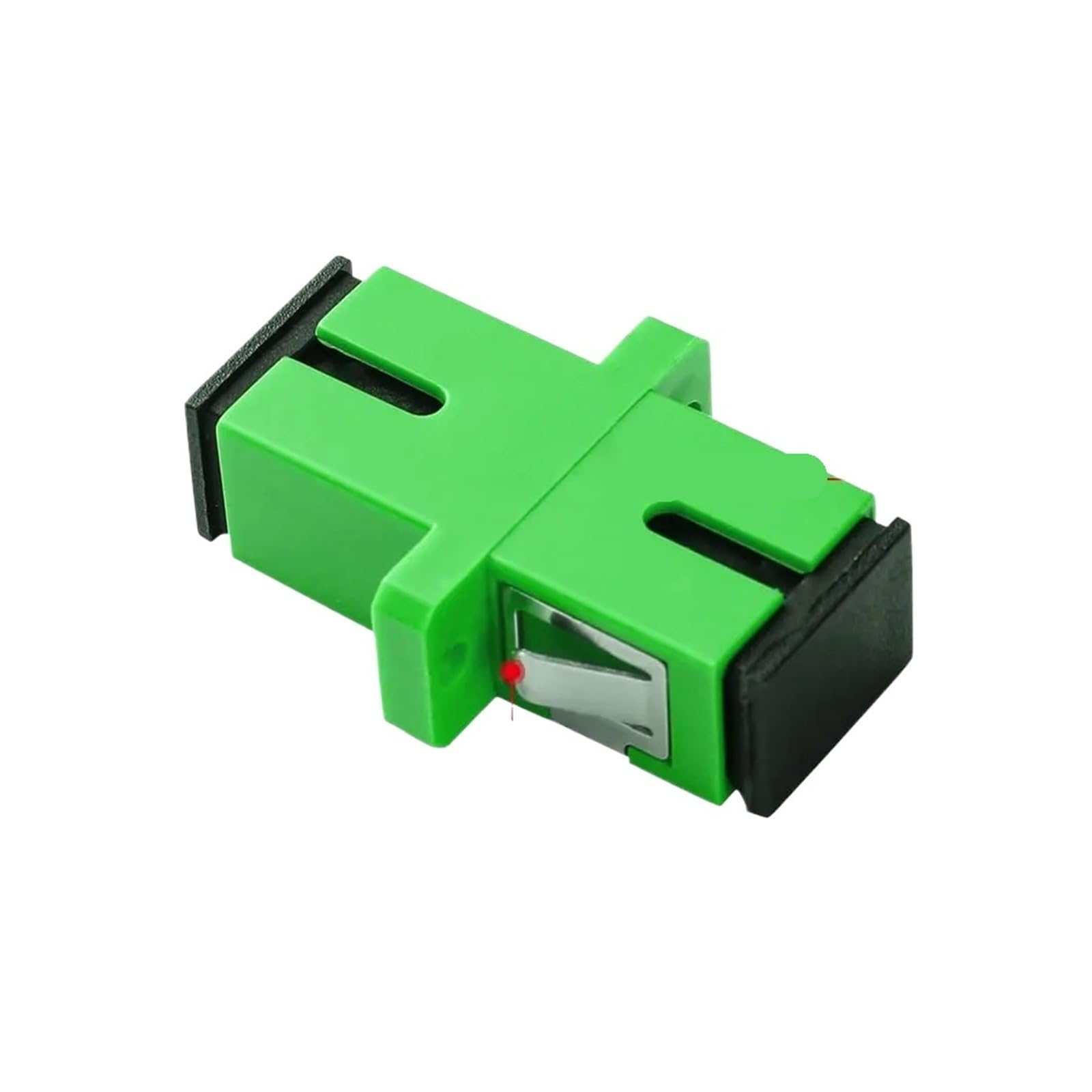 Adaptador de fibra óptica monomodo simplex SC hembra acoplador(10pcs)