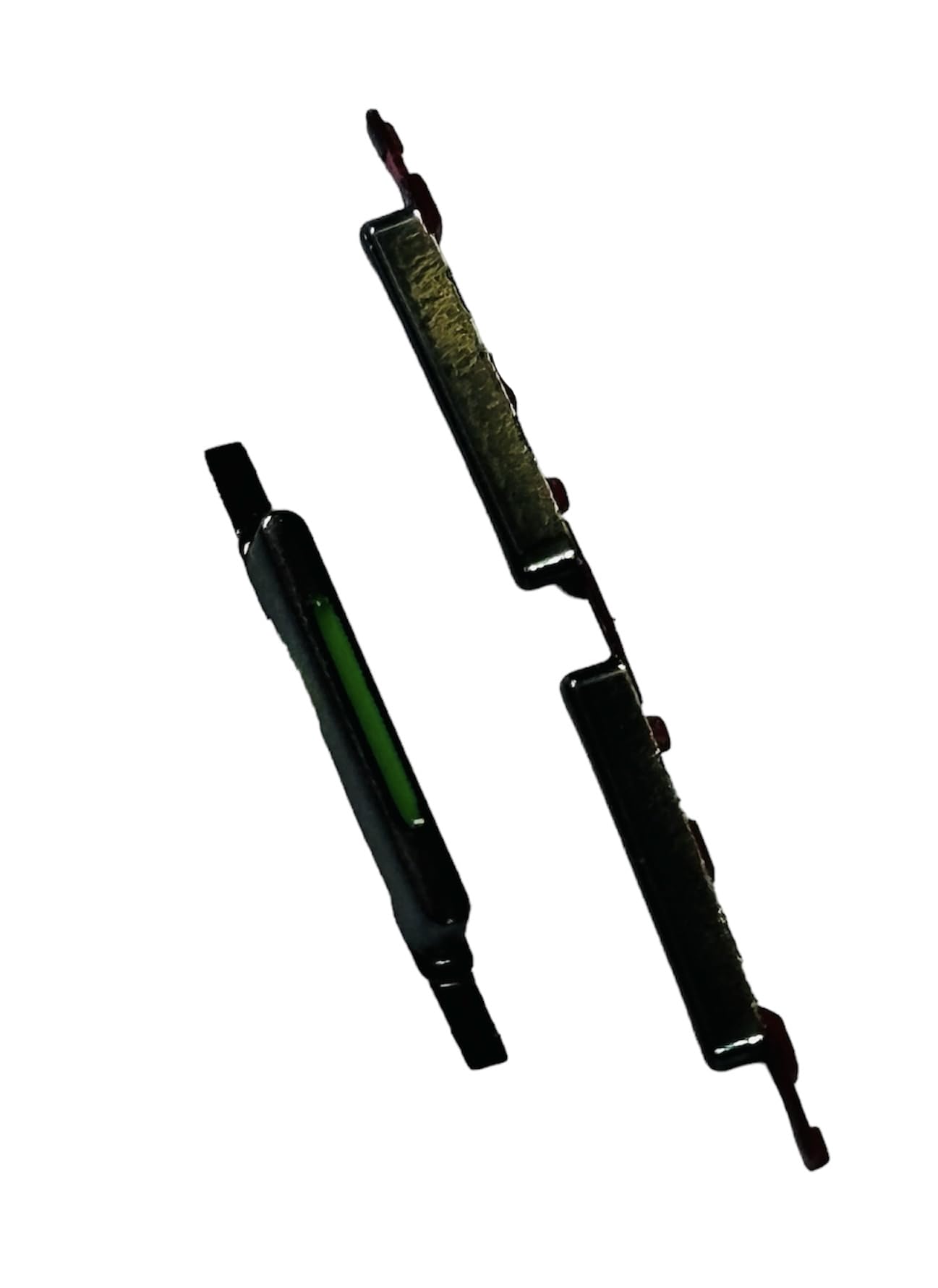 Backer The Brand Compatible with Oppo Reno Z Replacement Body Side Key Popwer and Volume Button Out Rubber Black